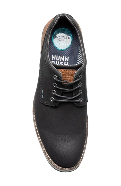 Nunn Bush Hyde Ii Plain Toe Derby In Black