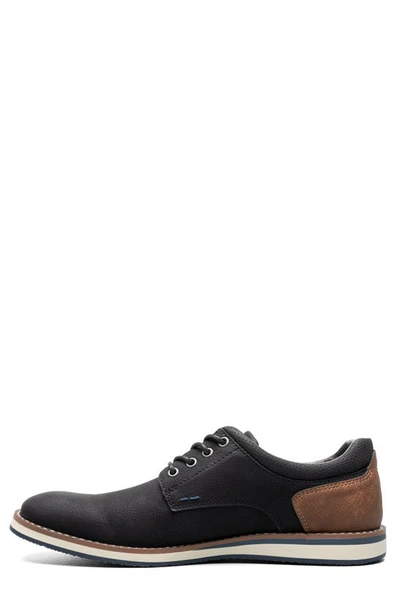Nunn Bush Hyde Ii Plain Toe Derby In Black