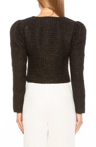 Alexia Admor Rowan Tweed Jacket In Black
