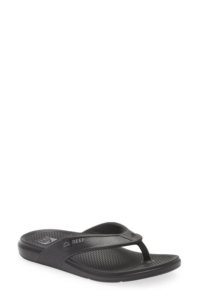 Shop Reef Oasis Water Friendly Flip Flop In Black