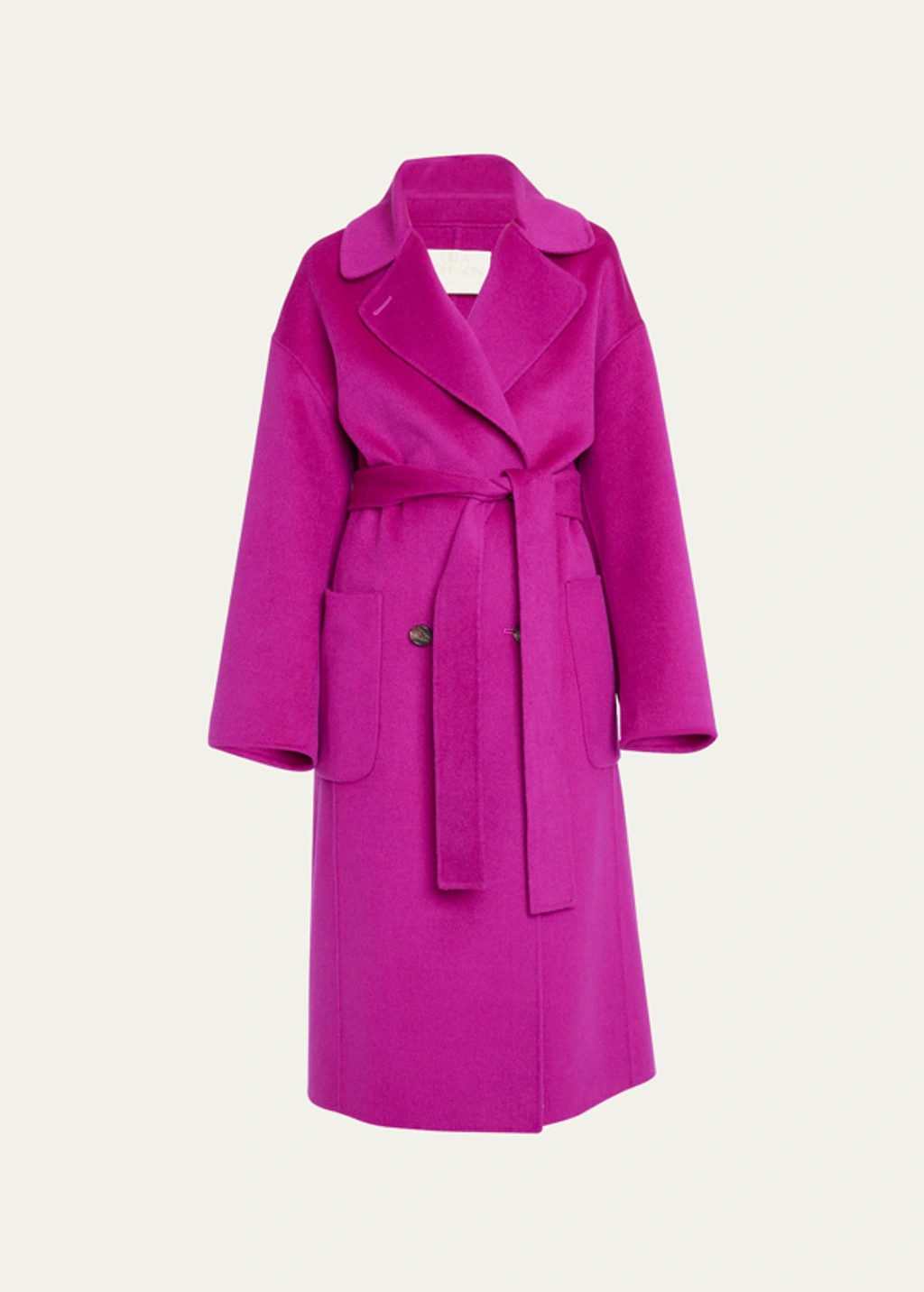 Kenzo pink wool coat clearance