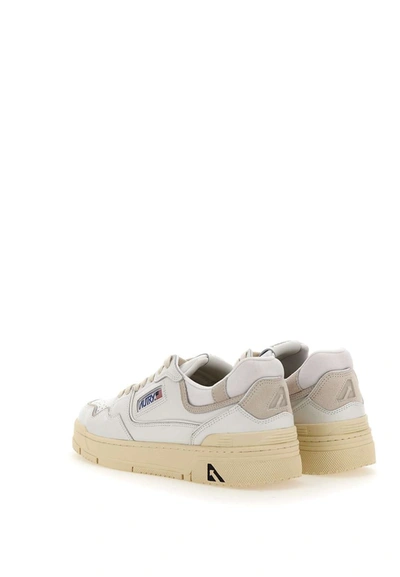 Shop Autry "rookie Mm15" Leather  Sneakers In White