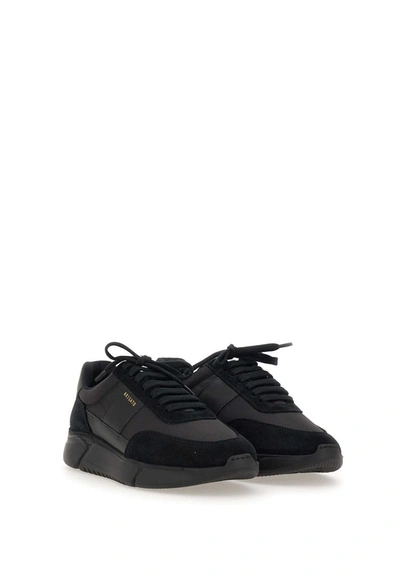 Shop Axel Arigato "genesis Vintage Runner" Sneakers In Black