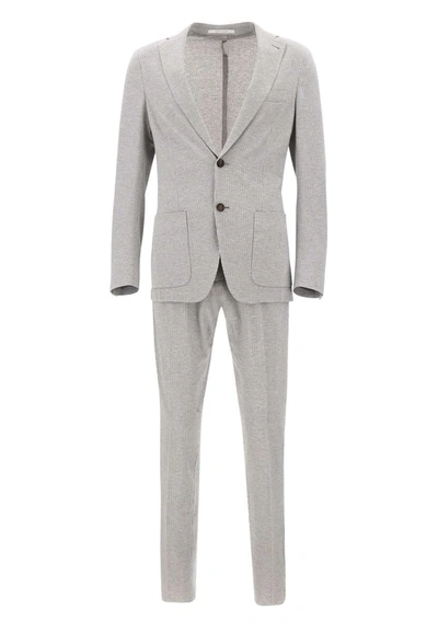 Shop Eleventy Two-piece Suit In Grey