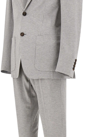 Shop Eleventy Two-piece Suit In Grey
