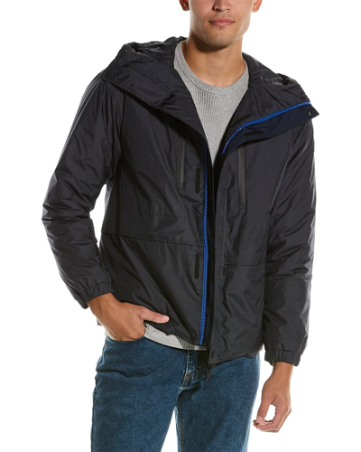 Shop Moncler Down Jacket In Blue