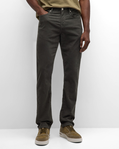 Shop Frame Men's L'homme Slim Corduroy Pants In Charcoal Grey