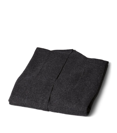 Shop Oyuna Cashmere Legere Robe (small) In Grey