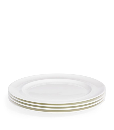 Shop Soho Home Set Of 4 Bone China Dinner Plates (28cm) In White