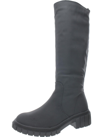 Shop Aqua College Paz Womens Tall Waterproof Rain Boots In Grey
