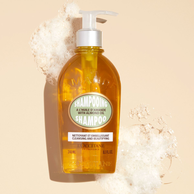 Shop L'occitane - Shampoo With Almond Oil 8.1 Fl.oz. 8.1 Fl oz