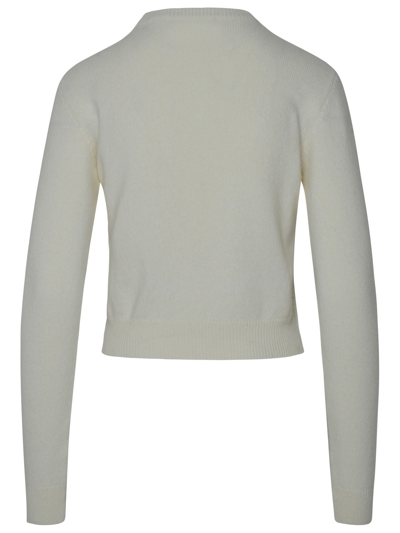 Shop Chiara Ferragni White Cashmere Blend Sweater