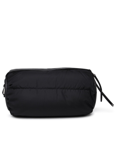 Shop Moncler Keoni Black Water-repellent Nylon Crossbody Bag