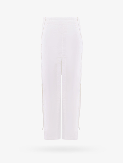 Shop Ann Demeulemeester Cotton Skirts In White