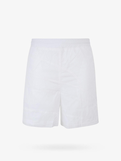 Shop Drôle De Monsieur Shorts In White