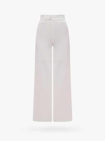 Shop K Krizia Lined Pants In White