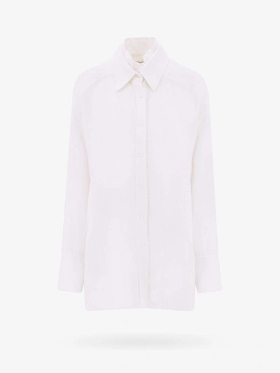 Shop Krizia Long Sleeves Shirts In White