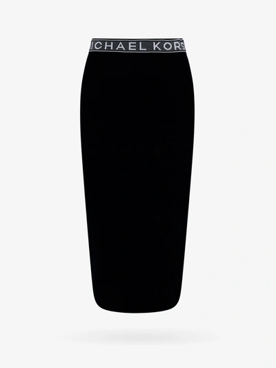 Shop Michael Kors Slim Fit Skirts In Black