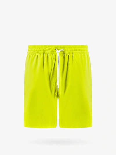 Shop Polo Ralph Lauren Lined Swimwear In Yellow