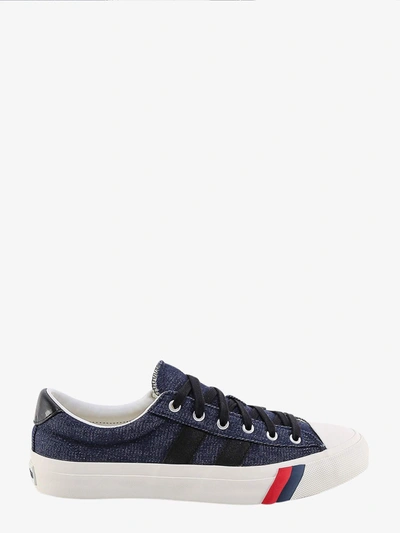 Shop Pro Keds Lace-up Embossed Logo Sneakers In Blue
