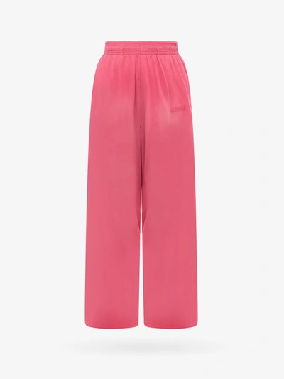 Shop Vetements High Waist Pants In Pink