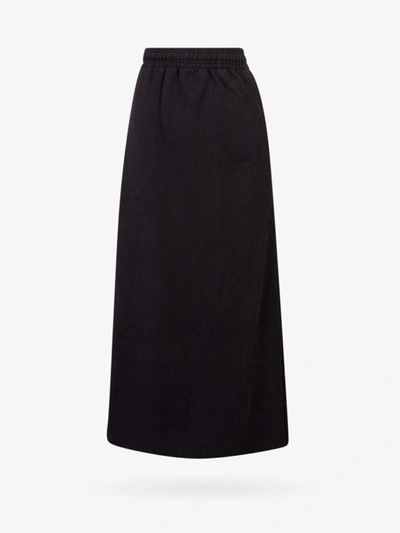 Shop Vetements Stitched Profile Skirts In Black