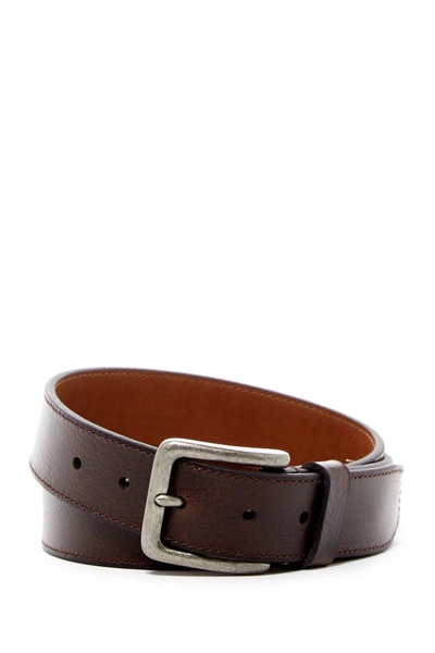 Shop Boconi Leather Belt In Browndnu