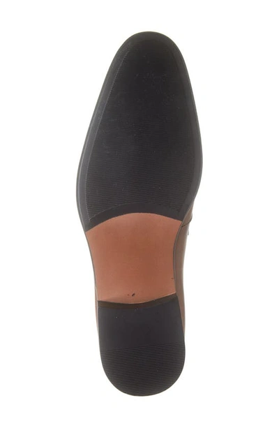 Nordstrom Dino Penny Loafer In Brown Leather