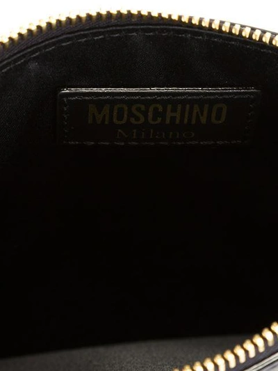 Shop Moschino Shop Sign Clutch