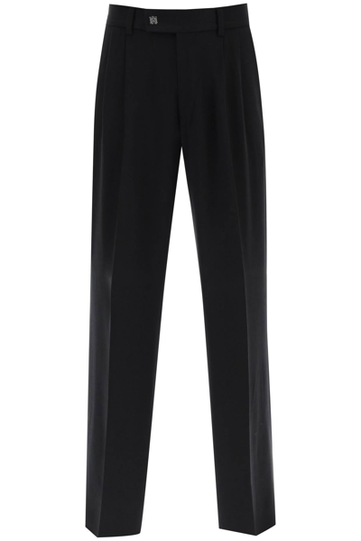 Shop Amiri Wide Leg Loose Pants Men In Black