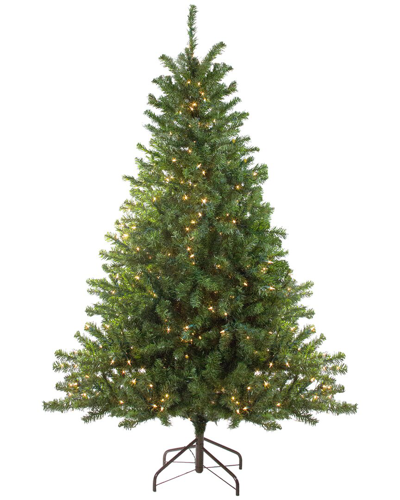 Northern Lights Northlight 8ft Pre-lit Medium Canadian Pine Artificial Christmas Tree - Clear Lights In Green