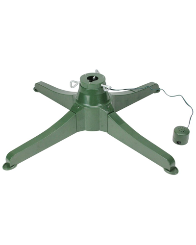 Northern Lights Northlight 18in Green Musical Rotating Christmas Tree Stand For Artificial Trees Up To 7.5ft In Green