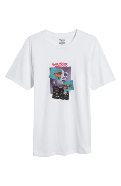 Shop Vans Fisheye Graphic T-shirt In White