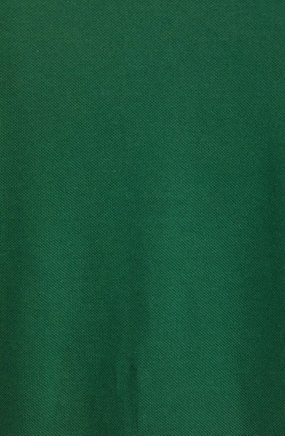 Shop Lacoste L1212 Regular Fit Piqué Polo In 132 Green