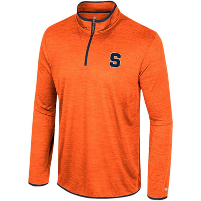 Shop Colosseum Orange Syracuse Orange Wright Quarter-zip Windshirt