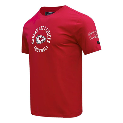 Shop Pro Standard Red Kansas City Chiefs Hybrid T-shirt