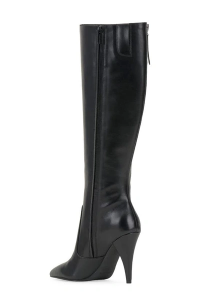 Shop Vince Camuto Alessa Knee High Pointed Toe Boot In Black