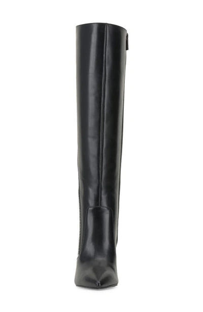 Shop Vince Camuto Alessa Knee High Pointed Toe Boot In Black