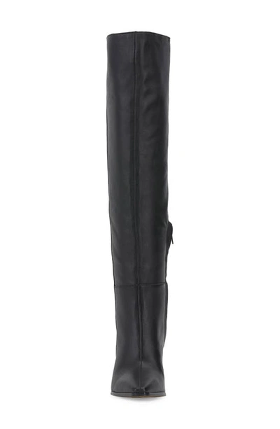 Shop Vince Camuto Tiasie Over The Knee Wedge Boot In Black
