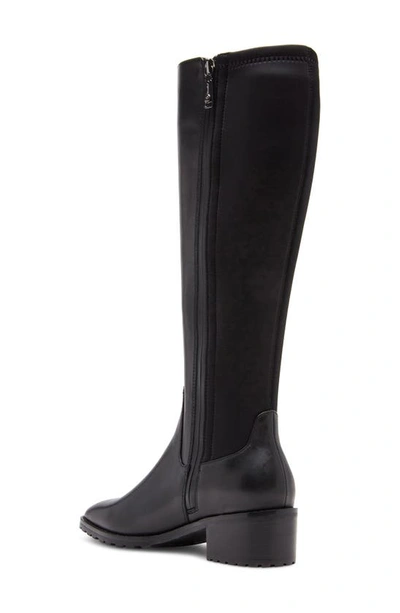 Shop Blondo Starling Waterproof Knee High Boot In Black Leather