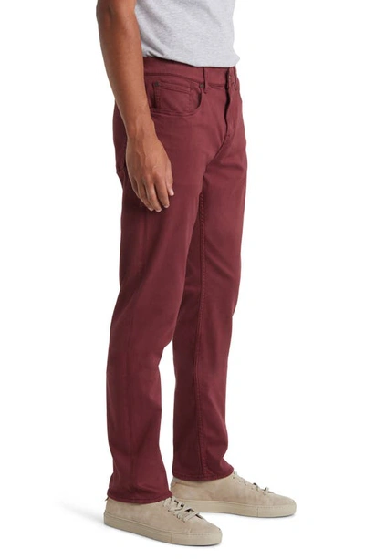 Shop 7 For All Mankind Slimmy Luxe Performance Plus Slim Fit Pants In Mulberry