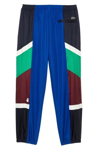 Lacoste Colourblock Tracksuit Bottom In Abimes/ Multico