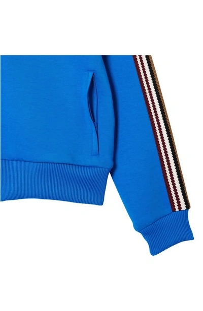 Lacoste Chest Stripe Track Jacket In Siy Hilo