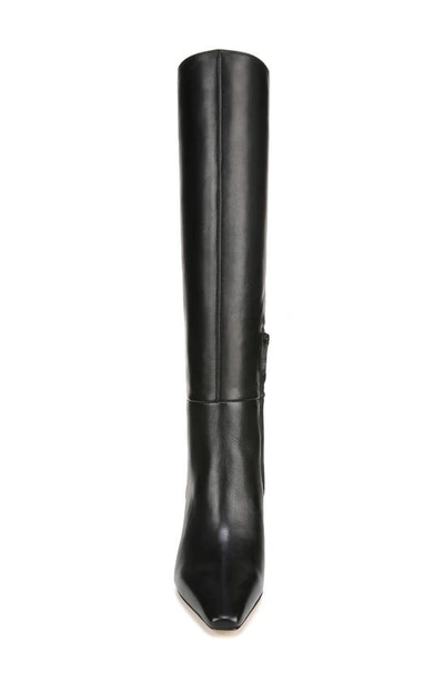 Shop Sam Edelman Sylvia Knee High Boot In Black Leather