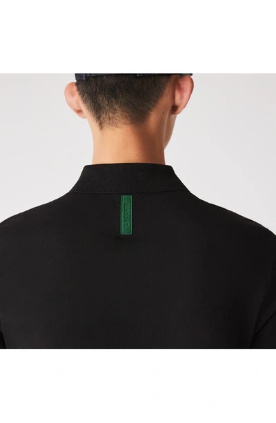 Lacoste Classic Fit Original L.12.12 Polo Clothing In Black