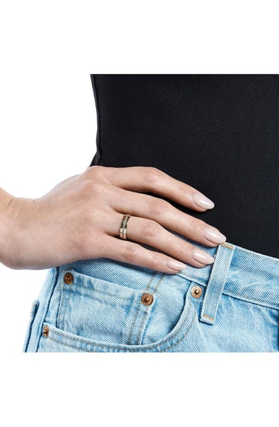 Lana Flawless Vanity Single Row Diamond Ring In Yellow Gold