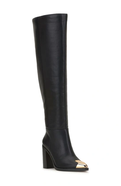Shop Jessica Simpson Bidemi Over The Knee Boot In Black