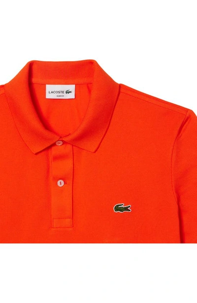 Lacoste Red Classic Polo In Sunrise