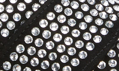 Azalea Wang Hemmy Crystal Lug Sole Loafer In Black