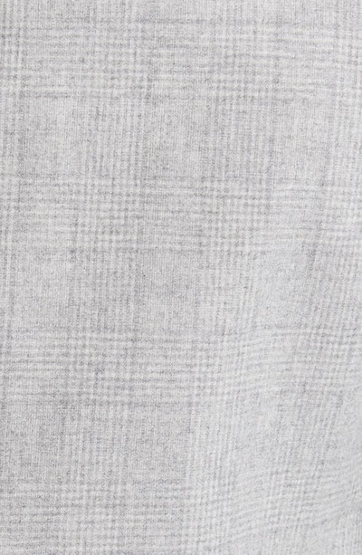 Shop Peter Millar Crown Plaid Merino Wool & Cashmere Blazer In British Grey
